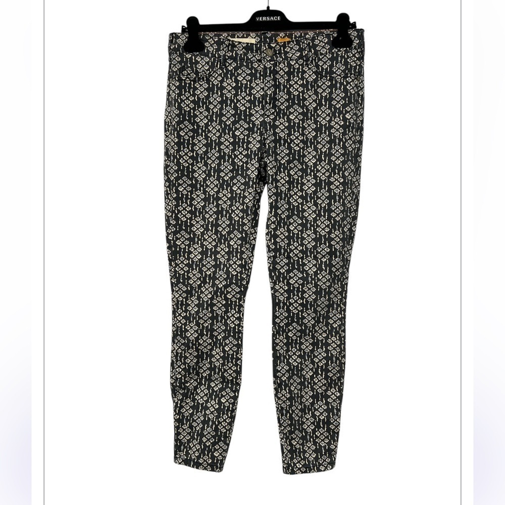 Anthropologie PILCRO and The Letterpress Serif Printed Pants